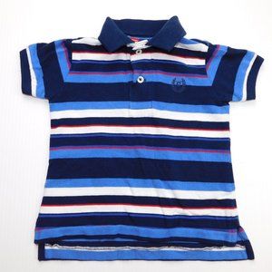 Baby Boy 12 Months Chaps Polo Shirt Blue White